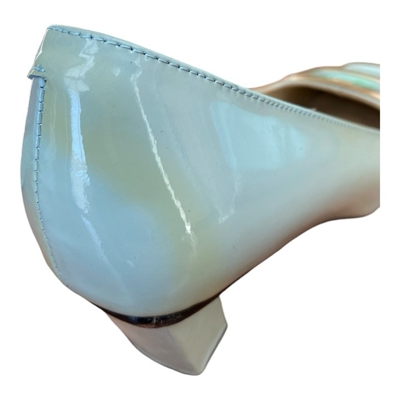 ROGER VIVIER Patent Leather Decolleté Belle Vivier Pumps blue size EU 39 US 9 - Picture 10 of 15